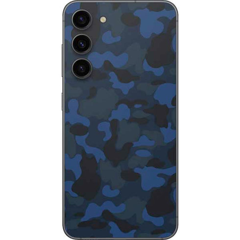 Blue Street Camo Galaxy S23 Plus Skin