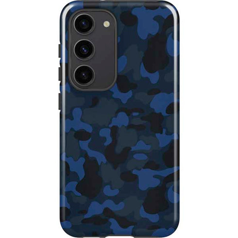 Blue Street Camo Galaxy S23 Pro Case