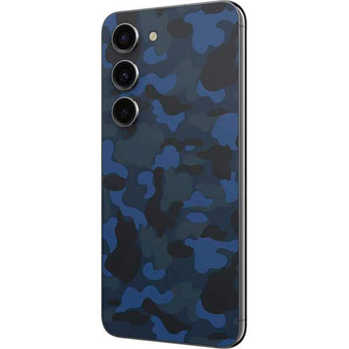 Blue Street Camo Galaxy S23 Skin