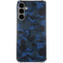 Blue Street Camo Galaxy S24 Plus Clear Case