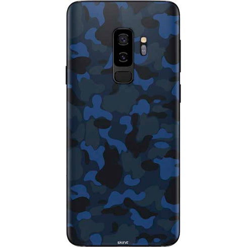 Blue Street Camo Galaxy S9 Plus Skin