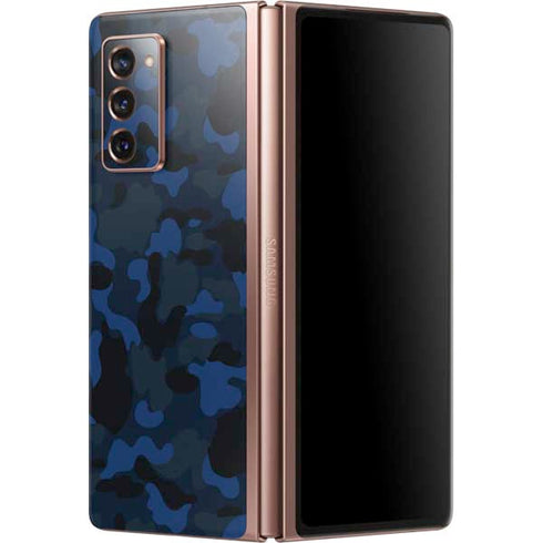 Blue Street Camo Galaxy Z Fold2 5G Skin