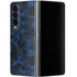 Blue Street Camo Galaxy Z Fold4 5G Skin
