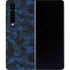 Blue Street Camo Galaxy Z Fold4 5G Skin
