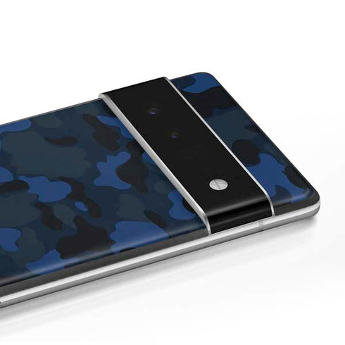 Blue Street Camo Google Pixel 6 Skin