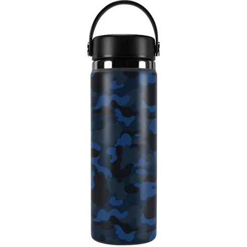 Blue Street Camo Hydro Flask 20oz Wide Mouth Skin