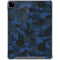 Blue Street Camo iPad Pro 12.9in (2020) Clear Case