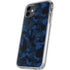 Blue Street Camo iPhone 11 Clear Case