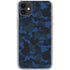 Blue Street Camo iPhone 11 Clear Case
