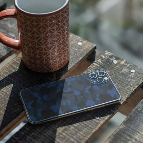 Blue Street Camo iPhone 11 Pro Max Skin