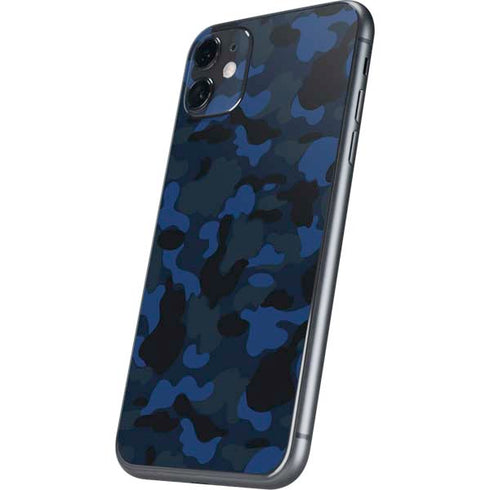 Blue Street Camo iPhone 11 Skin
