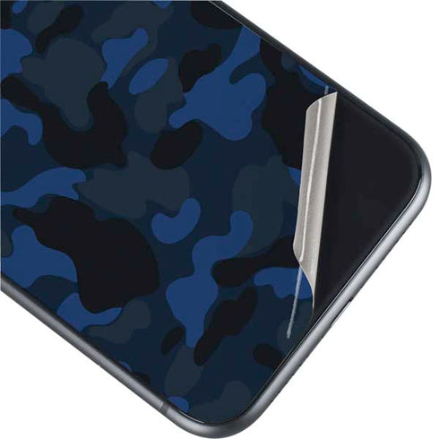 Blue Street Camo iPhone 11 Skin