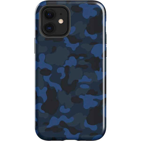 Blue Street Camo iPhone 12 Impact Case