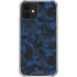 Blue Street Camo iPhone 12 Mini Clear Case