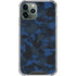 Blue Street Camo iPhone 12 Pro Max Clear Case