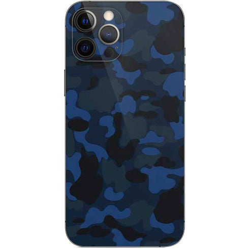 Blue Street Camo iPhone 12 Pro Max Skin