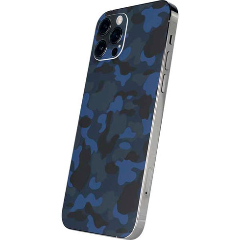 Blue Street Camo iPhone 12 Pro Max Skin