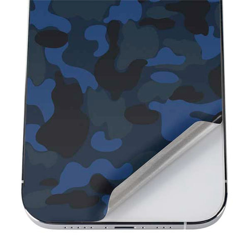 Blue Street Camo iPhone 12 Pro Max Skin