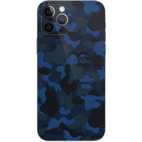 Blue Street Camo iPhone 12 Pro Skin