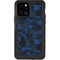 Blue Street Camo iPhone 12 Pro Waterproof Case