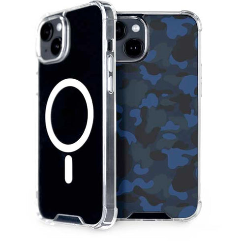 Blue Street Camo iPhone 13 MagSafe Case