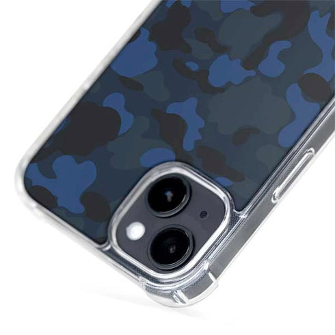 Blue Street Camo iPhone 13 MagSafe Case
