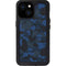 Blue Street Camo iPhone 13 Mini Waterproof Case