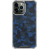 Blue Street Camo iPhone 13 Pro Max Clear Case
