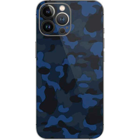 Blue Street Camo iPhone 13 Pro Max Skin