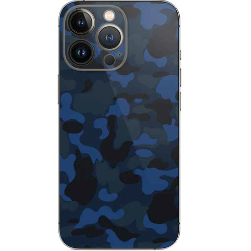 Blue Street Camo iPhone 13 Pro Skin