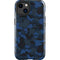 Blue Street Camo iPhone 15 Plus Impact Case