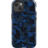 Blue Street Camo iPhone 15 Impact Case
