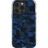 Blue Street Camo iPhone 14 Pro Impact Case
