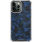 Blue Street Camo iPhone 15 Pro Max Clear Case