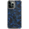 Blue Street Camo iPhone 14 Pro Max Clear Case