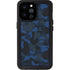 Blue Street Camo iPhone 14 Pro Max Waterproof Case