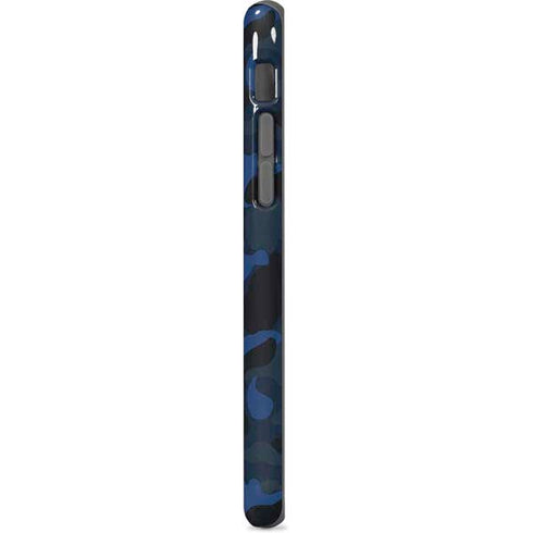 Blue Street Camo iPhone 7 Pro Case