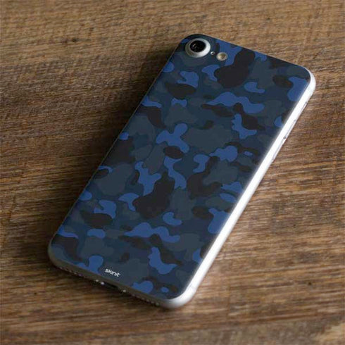 Blue Street Camo iPhone 7 Skin