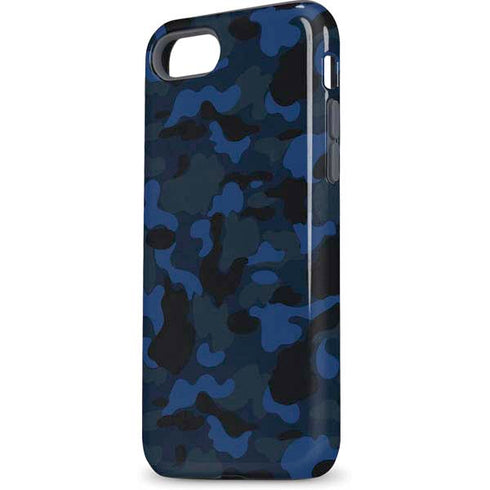 Blue Street Camo iPhone 8 Pro Case
