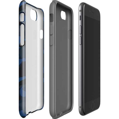 Blue Street Camo iPhone SE (2nd & 3rd Gen) Pro Case