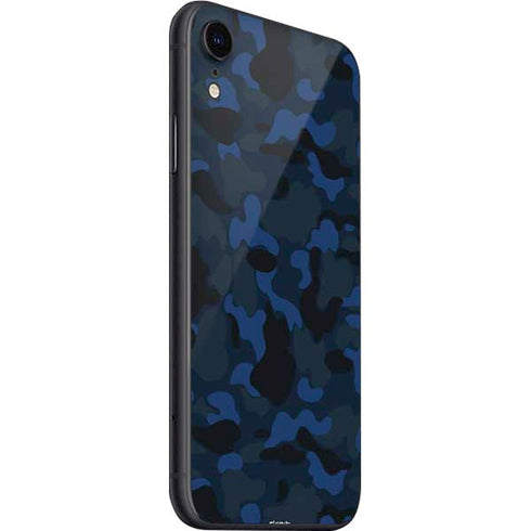 Blue Street Camo iPhone SE (2nd & 3rd Gen) Skin
