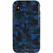 Blue Street Camo iPhone X Pro Case