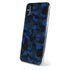 Blue Street Camo iPhone X Skin