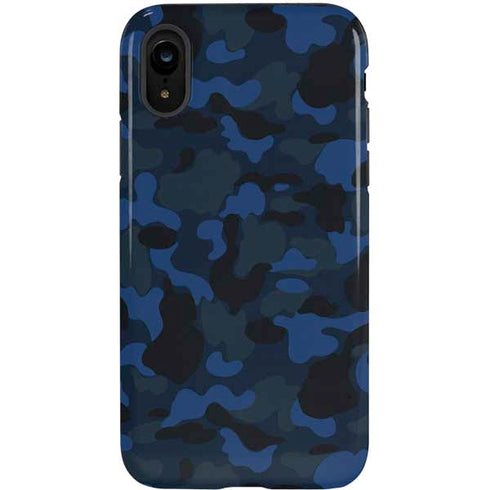 Blue Street Camo iPhone XR Pro Case