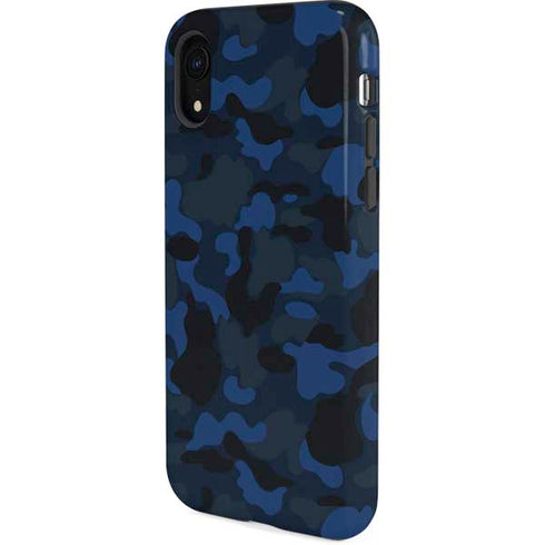 Blue Street Camo iPhone XR Pro Case