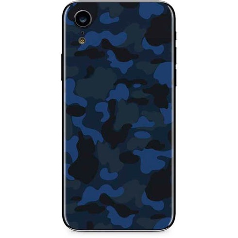 Blue Street Camo iPhone XR Skin