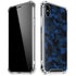 Blue Street Camo iPhone XS Max Clear Case