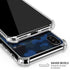 Blue Street Camo iPhone XS Max Clear Case