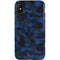 Blue Street Camo iPhone XS Pro Case