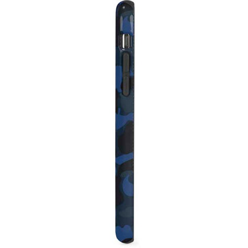 Blue Street Camo iPhone XS Pro Case